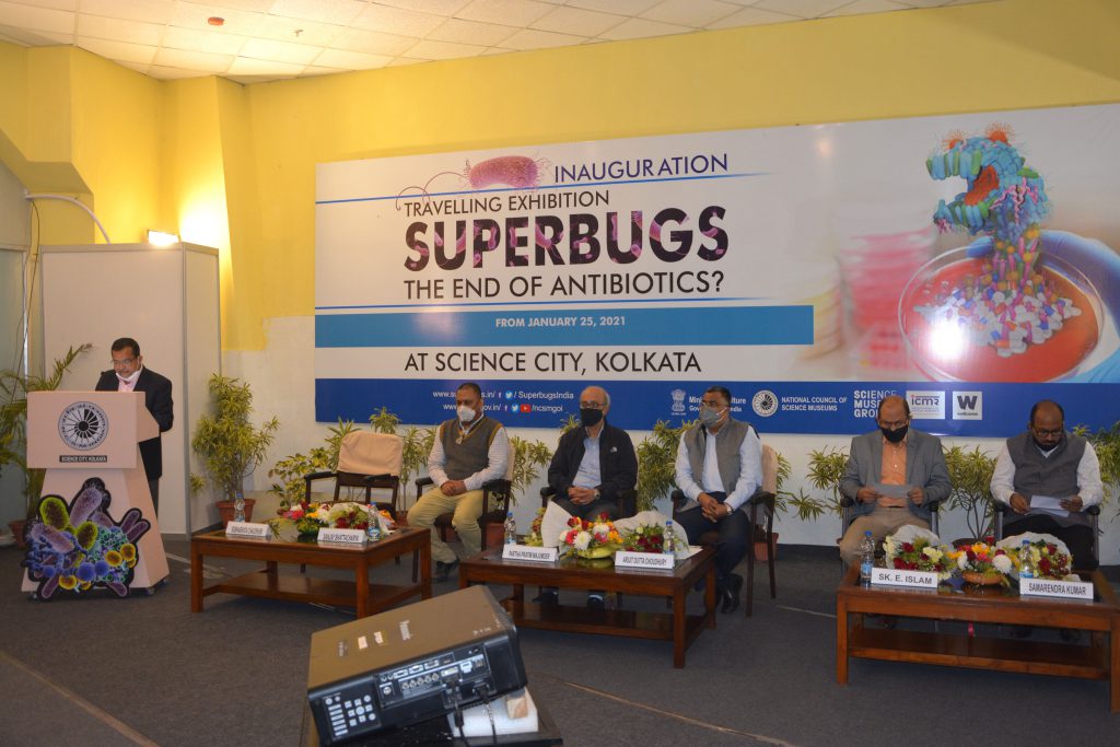 Superbugs The End of Antibiotics Exhibition inaugurated at Science City,  Kolkata – Activities – NCSM